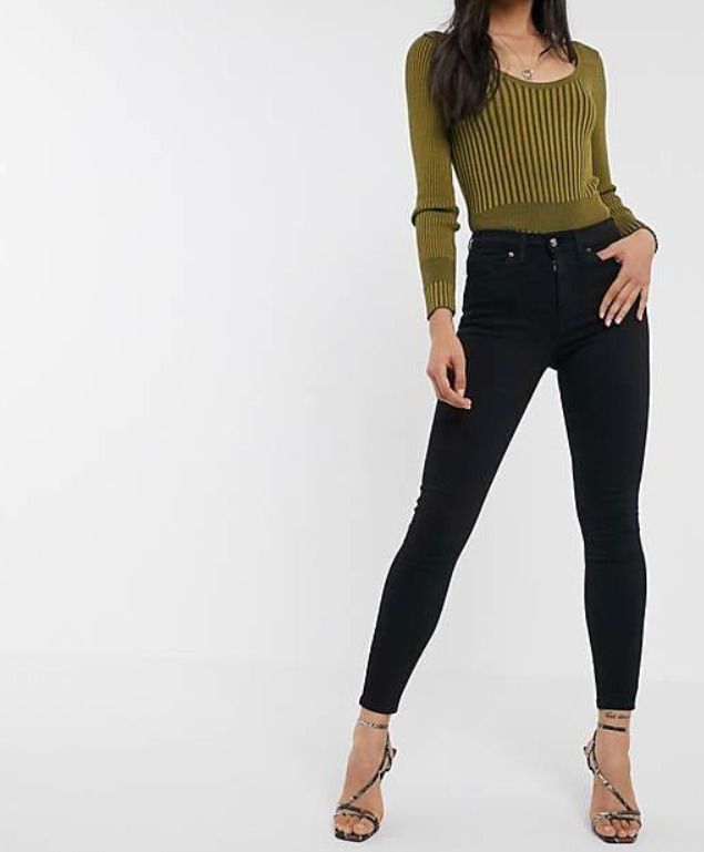Jeans jamie topshop online