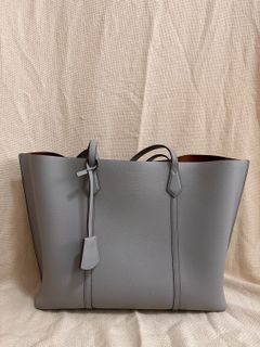 Tory Burch PERRY TRIPLE COMPARTMENT TOTE - Tote bag - gray heron/grey 