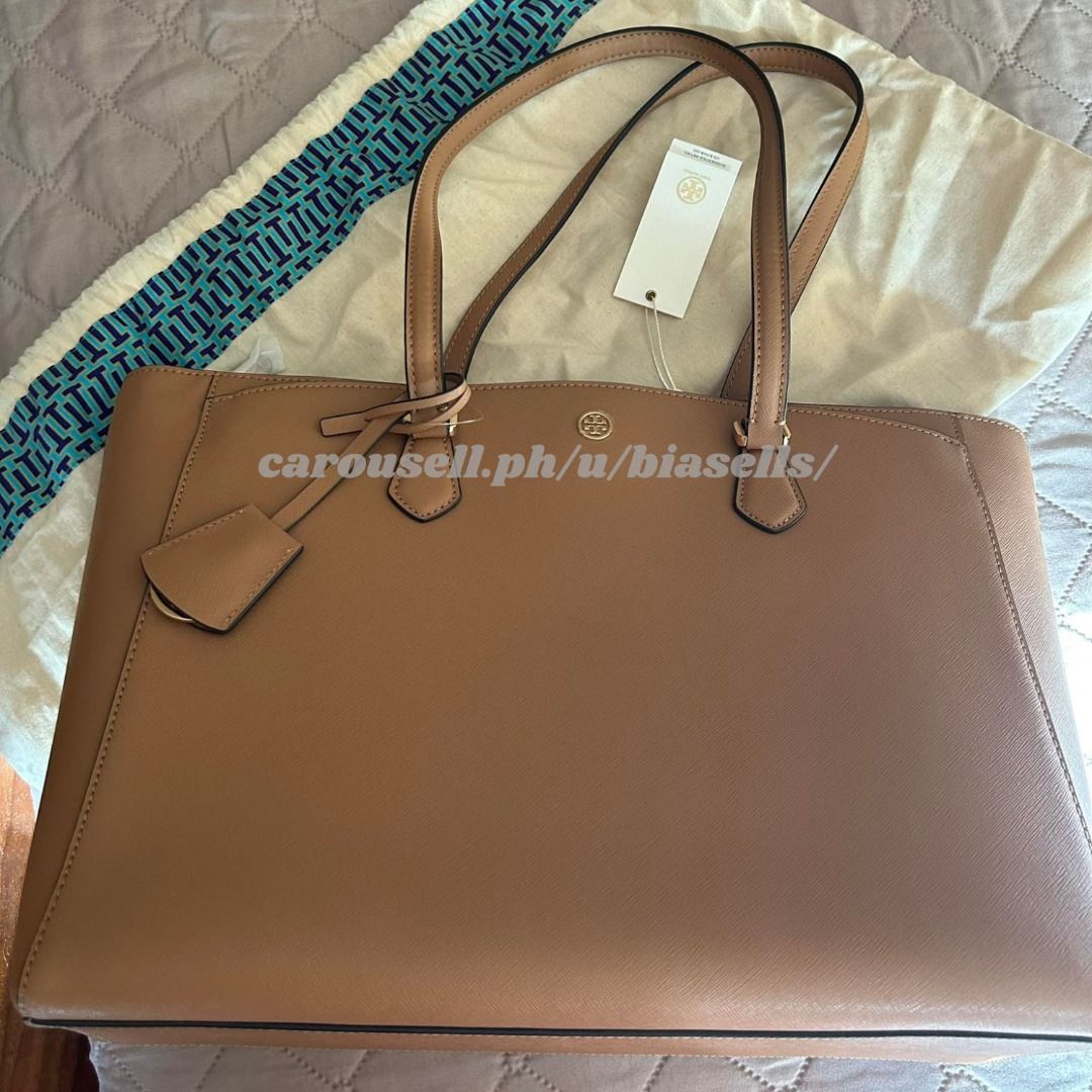 Tory Burch Robinson Tote Cardamom
