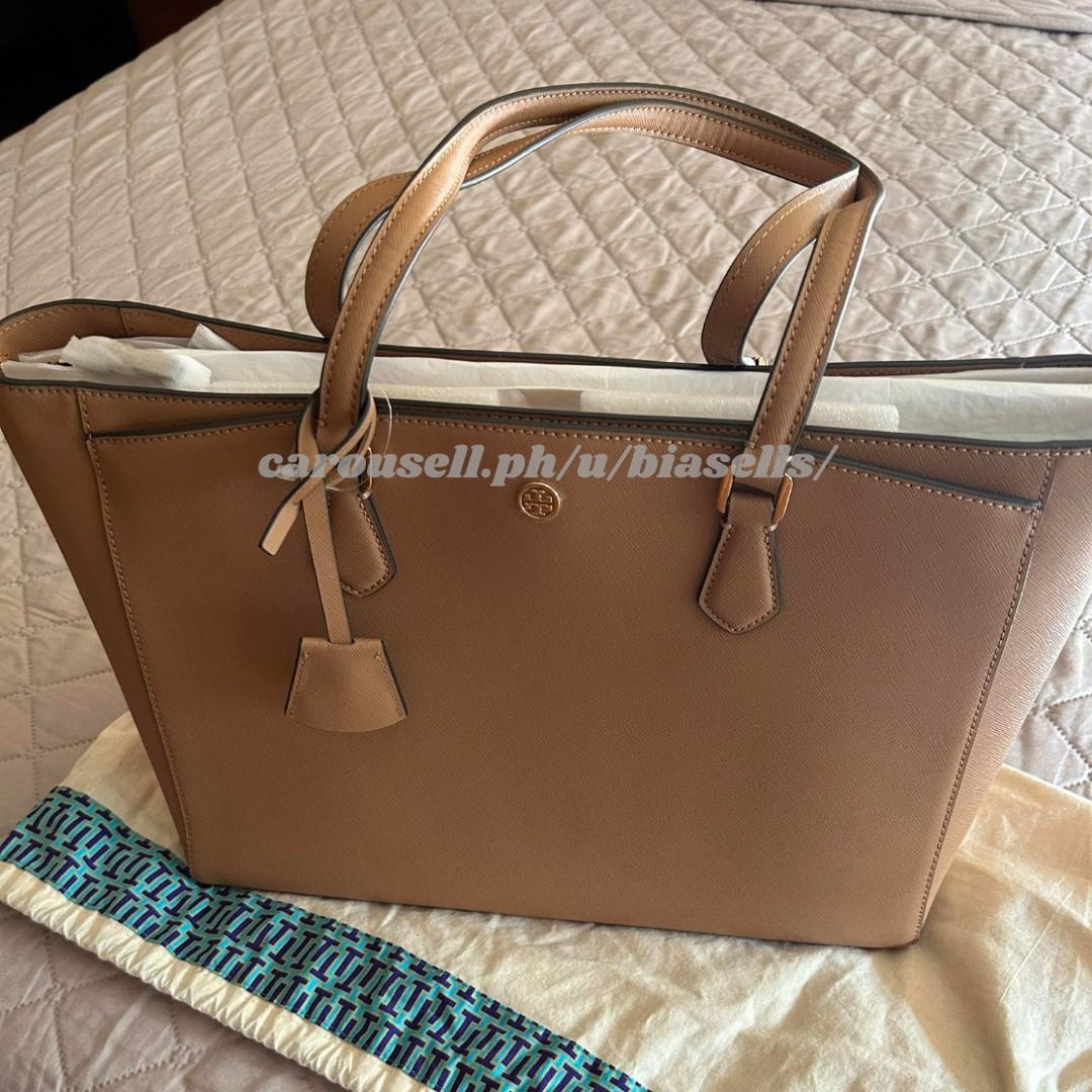 Bags, Tory Burch Robinson Small Tote Cardamom