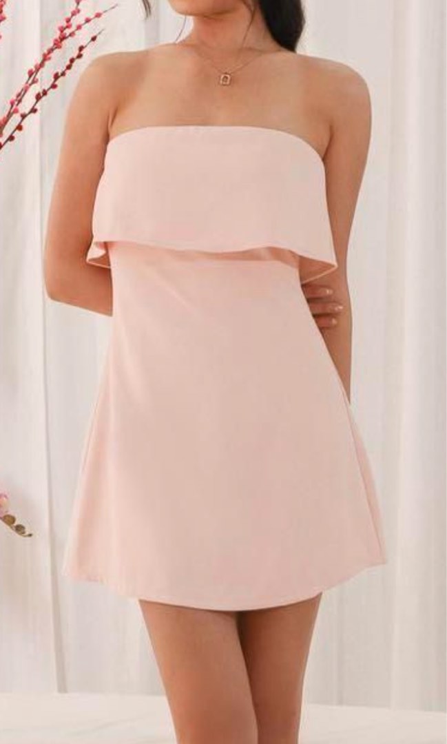 Pink tube on sale romper