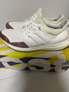 Ultra boost white multicolor new arrivals 4.