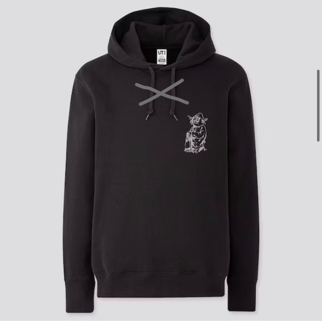 UNIQLO ADULTS STAR WARS UT GRAPHIC HOODIE Men s Fashion Tops