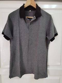 Uniqlo Grey Polo Shirt size L