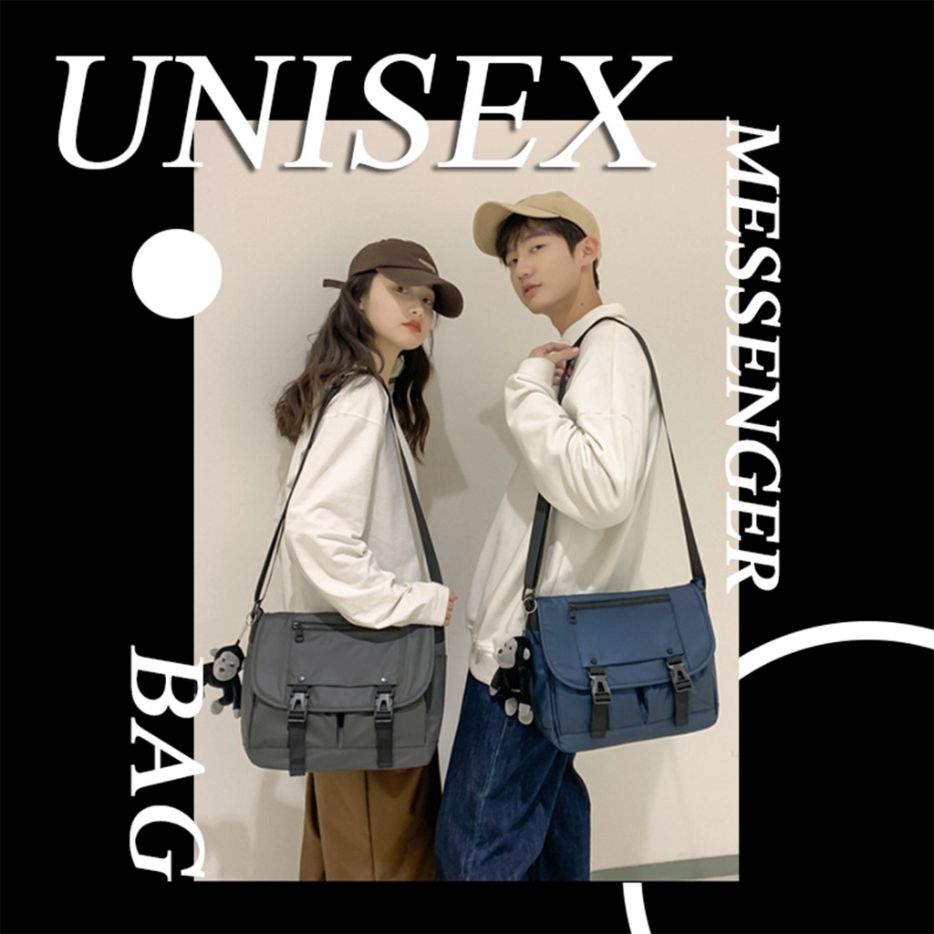 Unisex Messenger Bag/ Sling Bag Korean Style, Men's Fashion, Bags