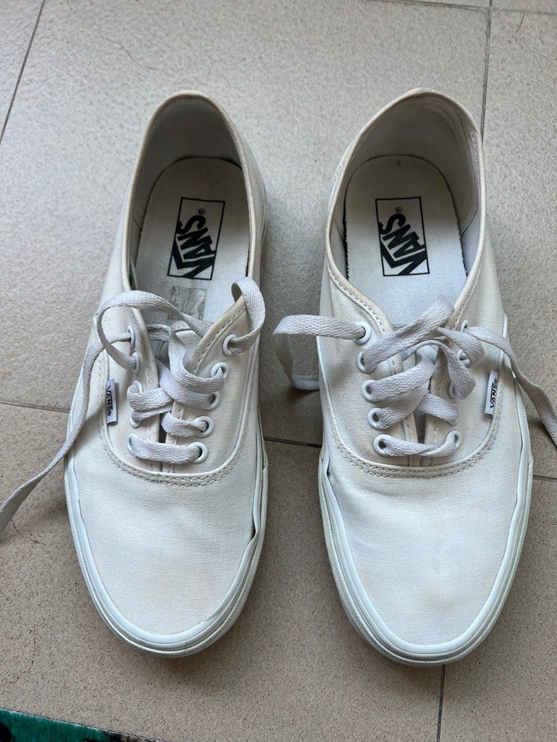 White vans deals used