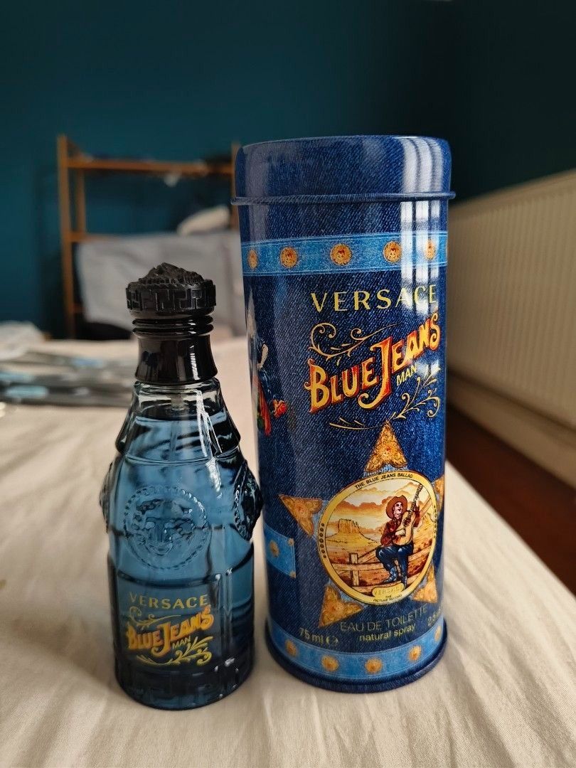 Versace blue jeans eau de toilette on sale