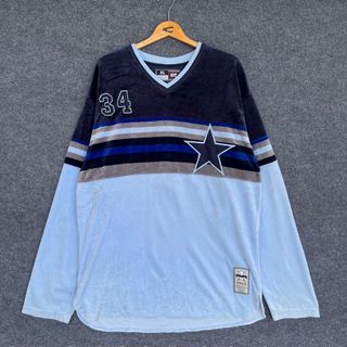 Vintage 90s 212 NYC Sports Baseball Fleece V Neck Shirt