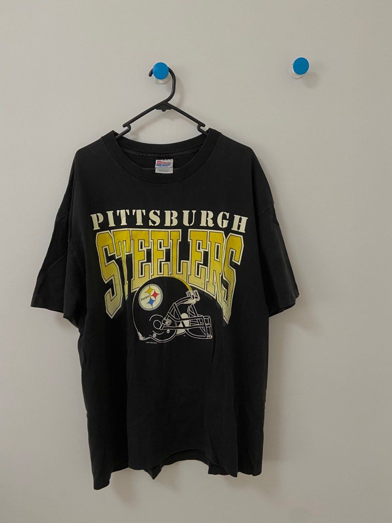 Vintage 1995 Pittsburg Steelers Tee, Men's Fashion, Tops & Sets
