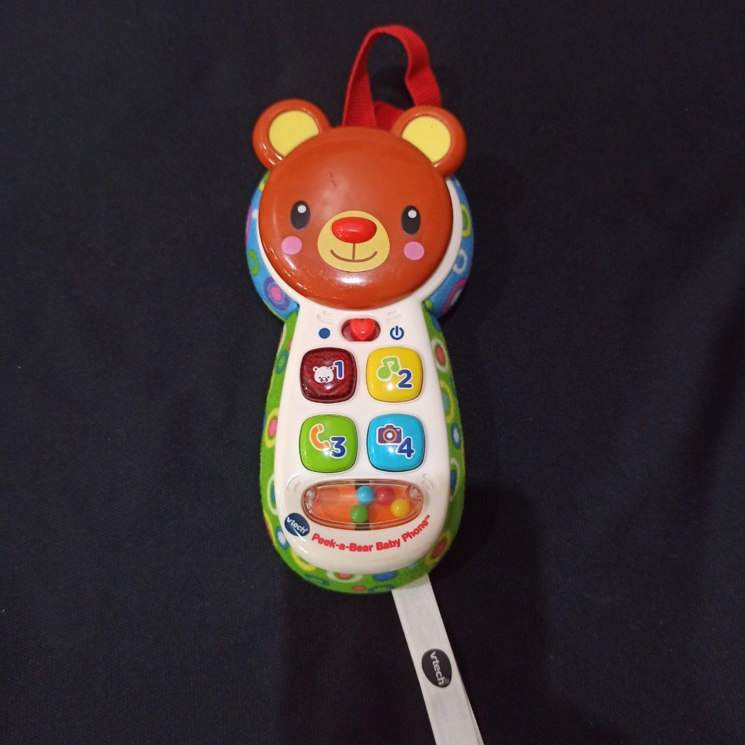 Vtech peek a bear baby phone sales