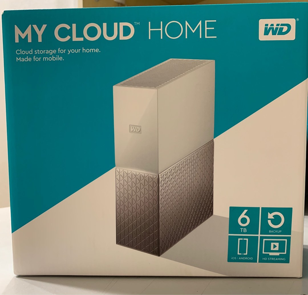 WD My cloud Home 6TB, Computers & Tech, Parts & Accessories, Hard Disks