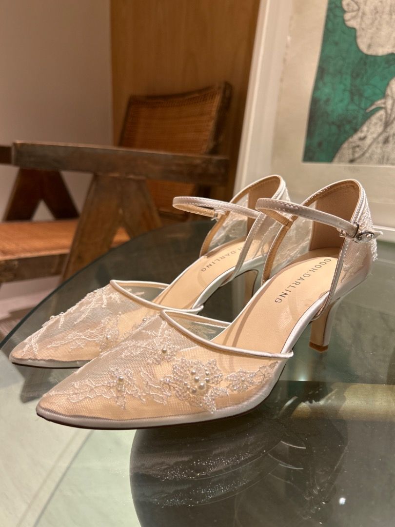 Wedding heels Women s Fashion Footwear Heels on Carousell