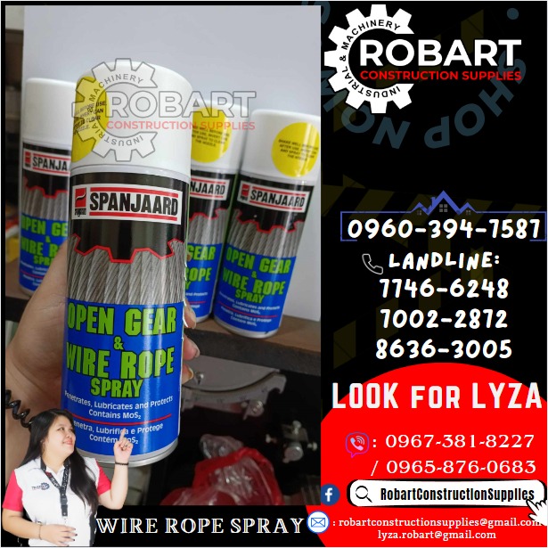 Wire Rope Spray, Commercial & Industrial, Construction Tools ...