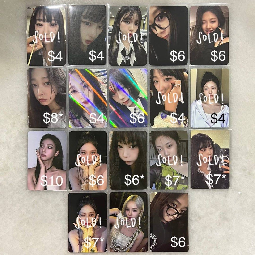 aespa MY WORLD shopee 限定 トレカ セット 【公式通販】