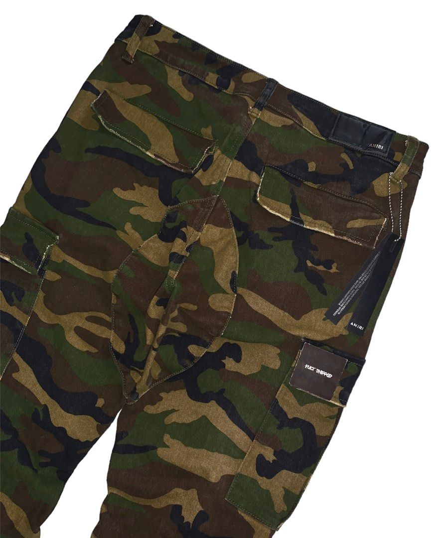 Army fatigue amiri discount jeans