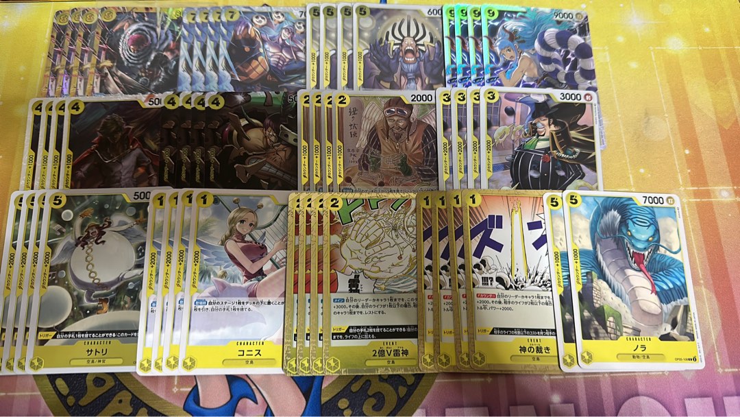 Wts one piece enel deck, Hobbies & Toys, Toys & Games on Carousell