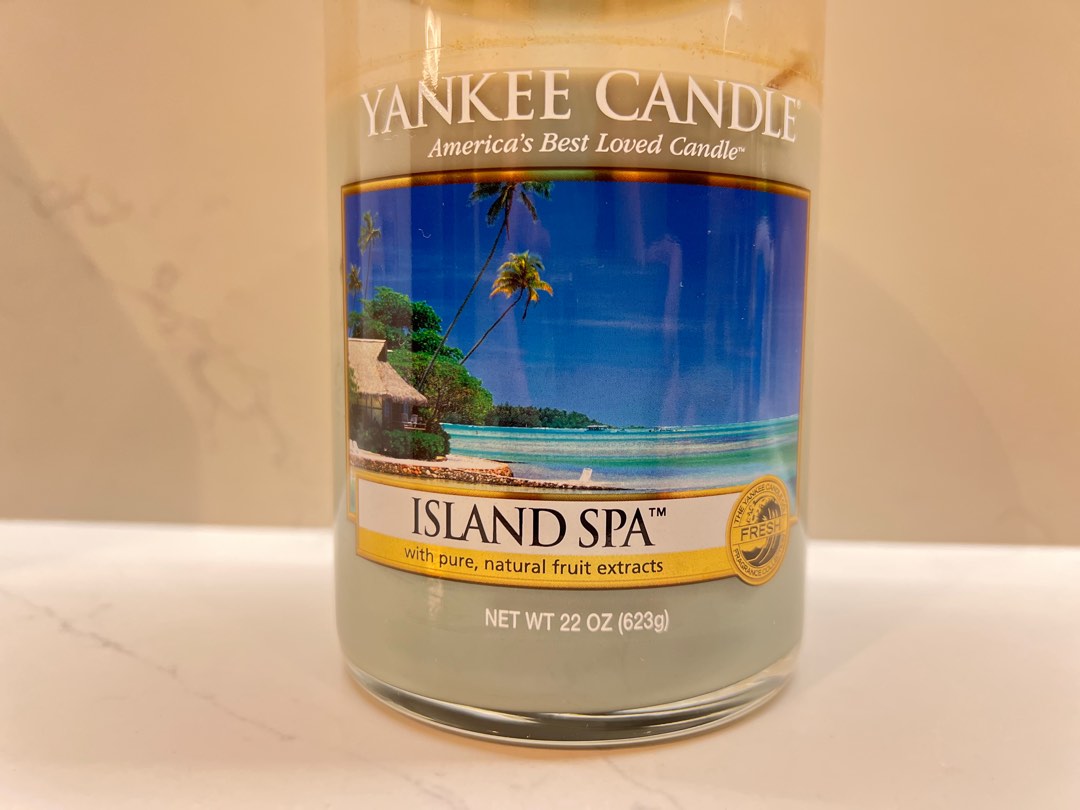 Yankee Candle Island Spa, Furniture & Home Living, Home Fragrance on