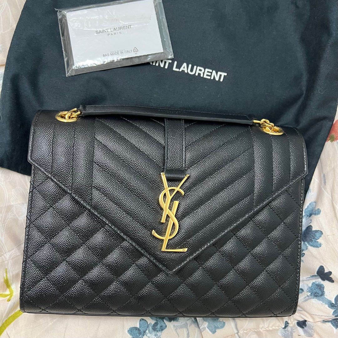 YSL Envelope Bag, Luxury, Bags & Wallets on Carousell