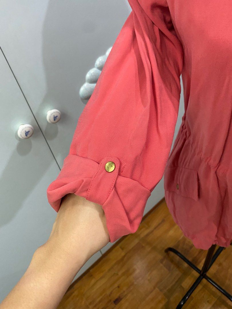 Coral jacket zara online