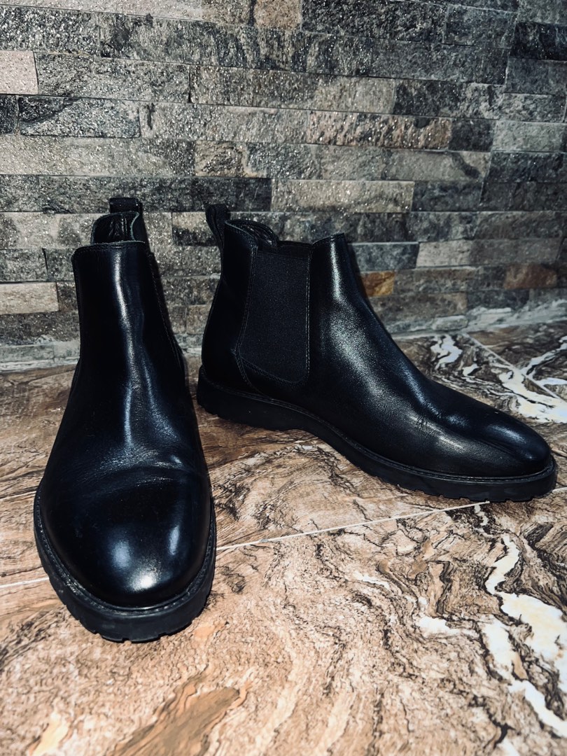Zara chelsea boots mens 2025