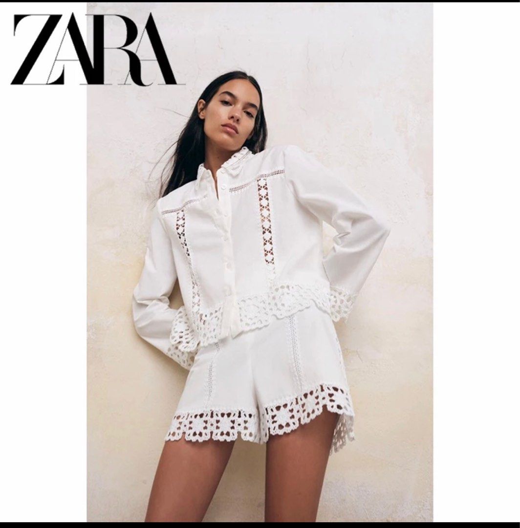 White shirt and shorts shop