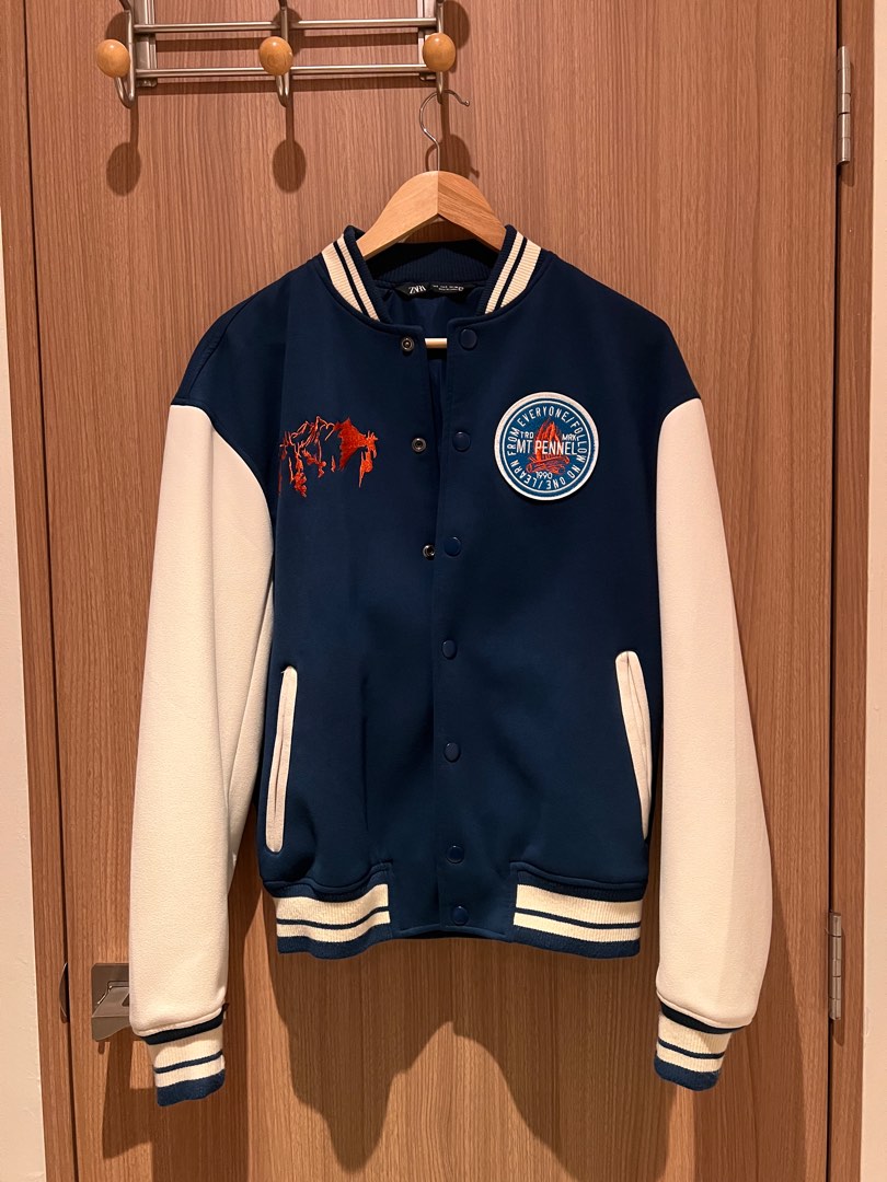 Zara varsity jacket, Men's Fashion, Coats, Jackets and Outerwear on