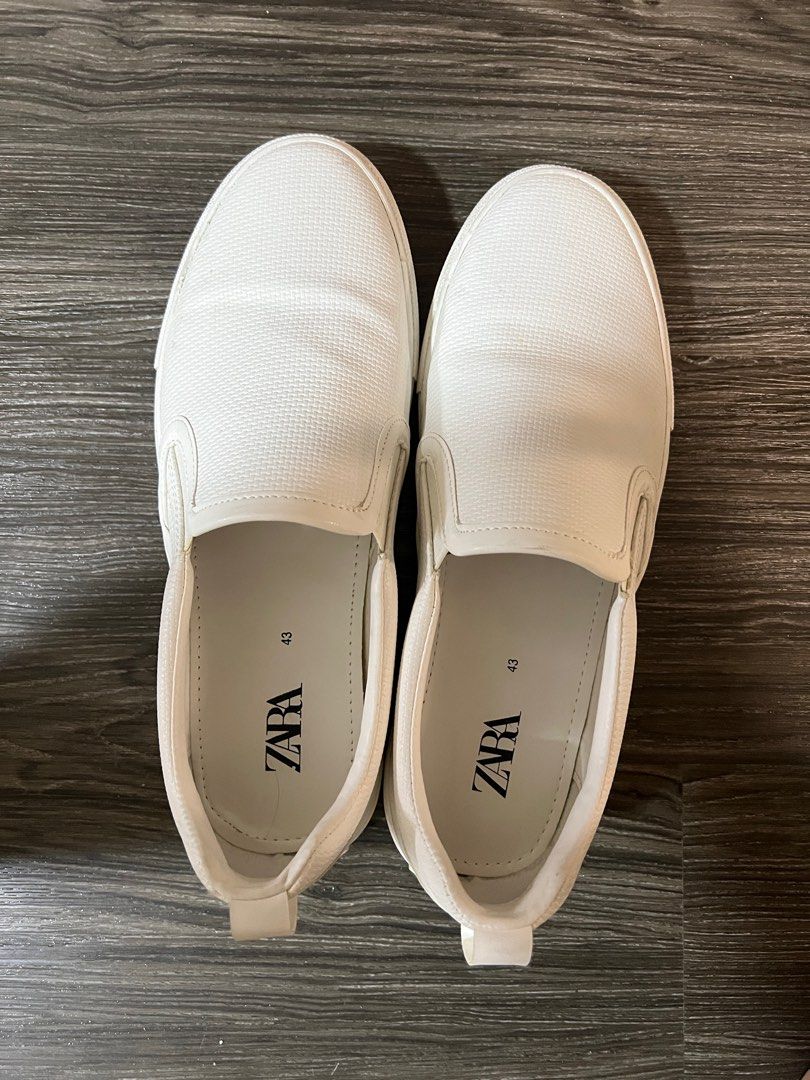 Zara slip ons hot sale