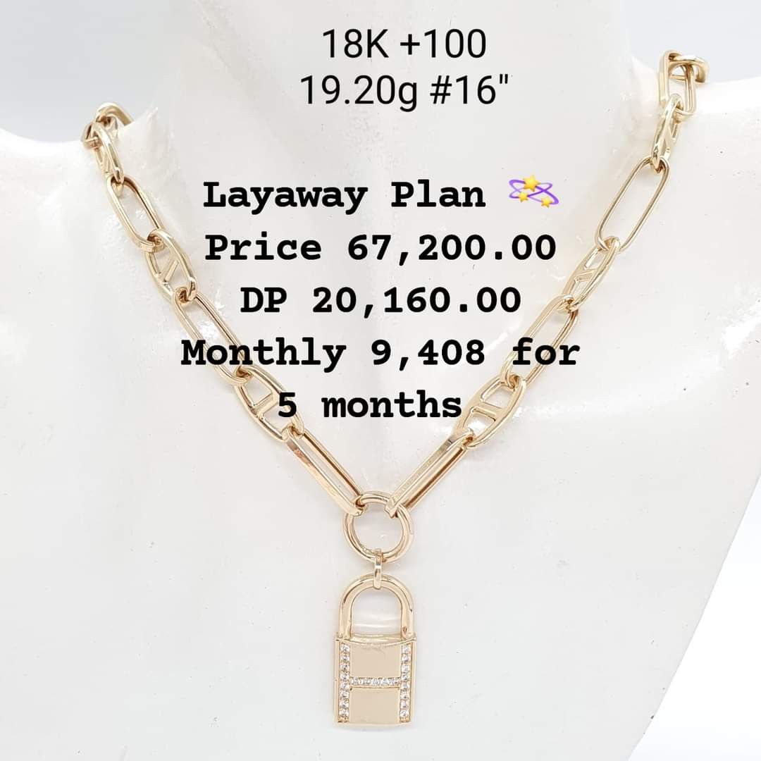 18K Saudi Gold Necklace, Women's Fashion, Jewelry & Organizers, Necklaces  on Carousell