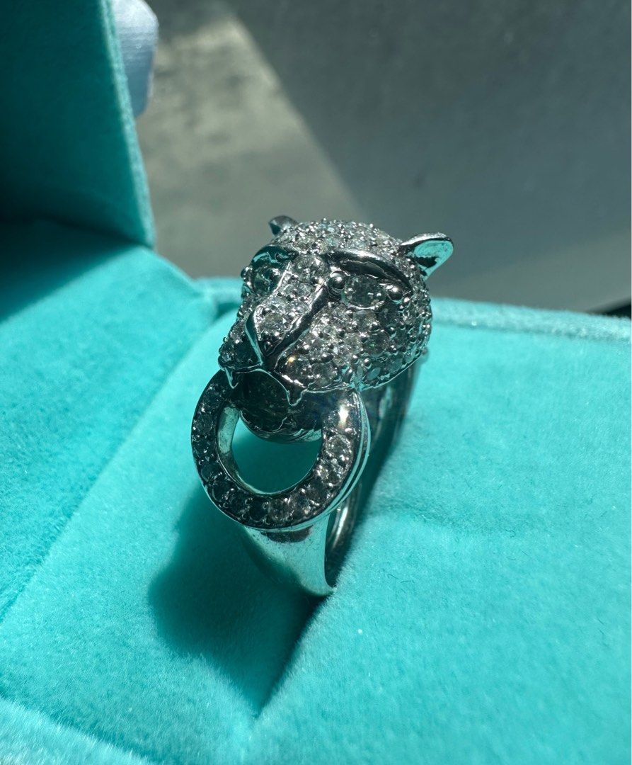 Cartier panther ring diamond shop
