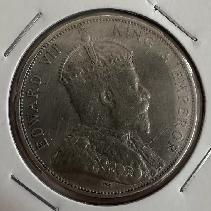 好品✨香港1902年香港半圓銀幣真品稀少品相不錯, 興趣及遊戲, 收藏品及