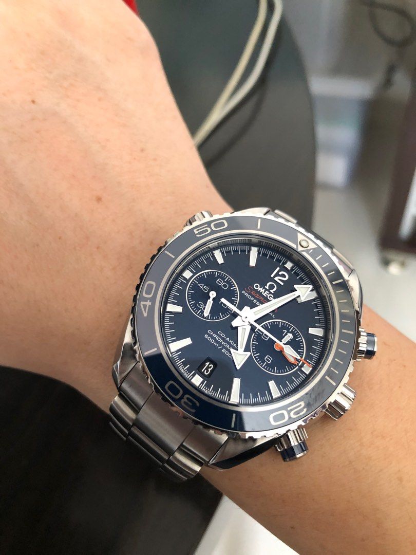 Omega planet best sale ocean titanium chronograph