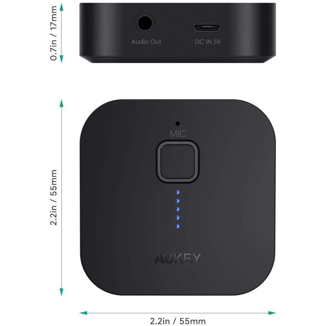 Aukey aptx bluetooth 5.0 transmitter 2025 receiver