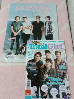 5sos Candy Magazine and Total Girl
