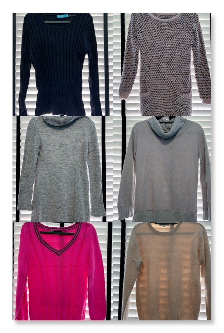 6pcs Winter Sweaters