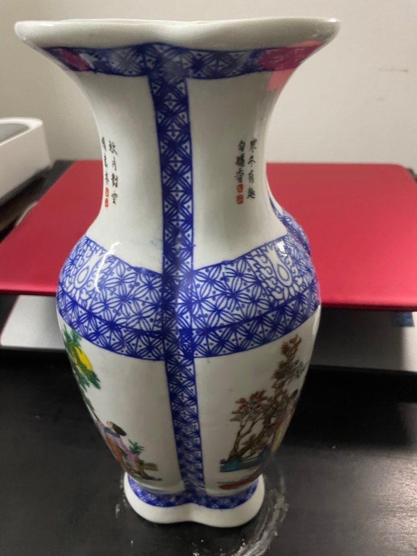 全ての 中国 乾隆年製 粉彩 44cm花瓶 花瓶 - www