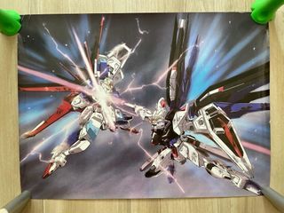 大型 海報 海賊王 黃金聖鬥士 奧林匹克12神 Gundam Seed 特種命運 聖鬥士星矢 新世紀福音戰士 死亡筆記1