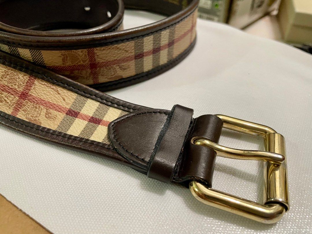 burberrys london england belt noval checkered vintage vtg og RRL WIP  burberry, Men's Fashion, Watches & Accessories, Belts on Carousell