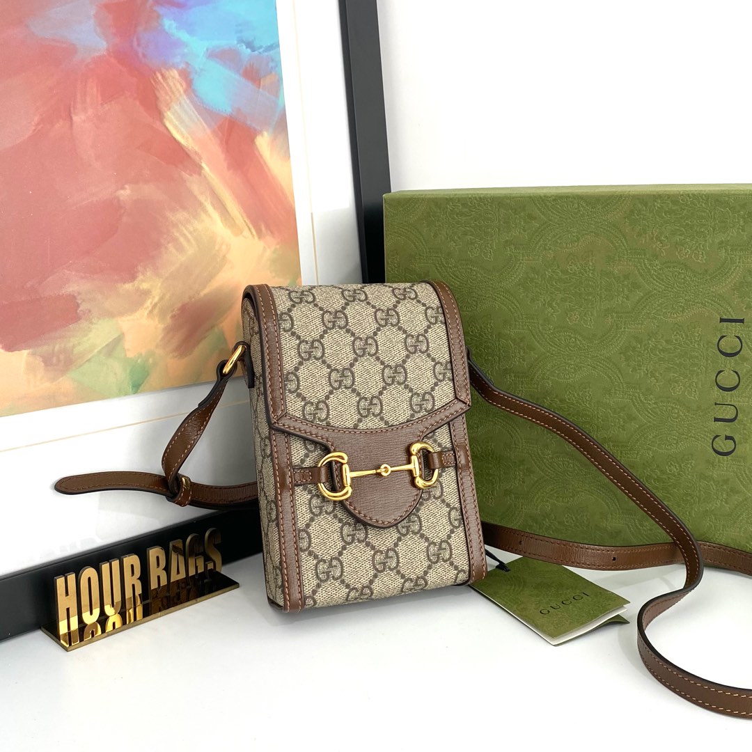 Gucci best sale phone bag