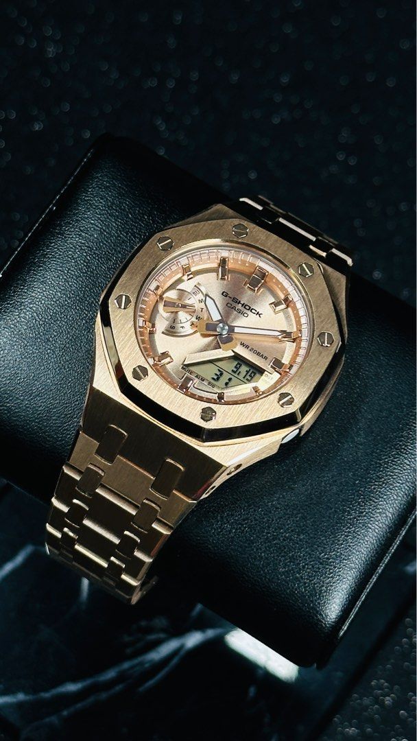 G shock on sale mini rose gold