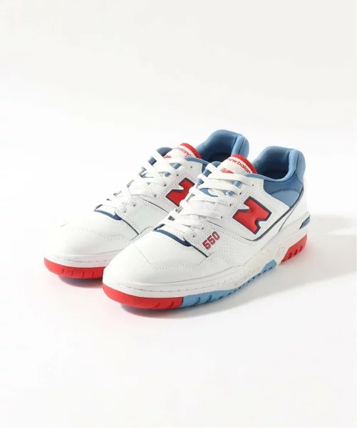 現貨New Balance 550 紅+藍White True Red Atlantic Blue BB550NCH (US - Main Image