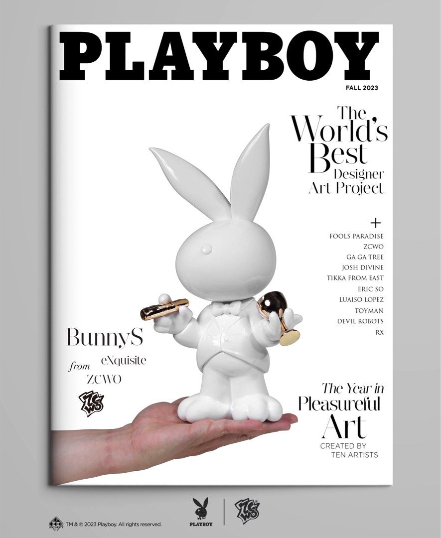 ZCWO x Hollywood BunnyS プレイ ボーイ 33cm ZCWO x Hollywood BunnyS プレイ ボーイ 33cm