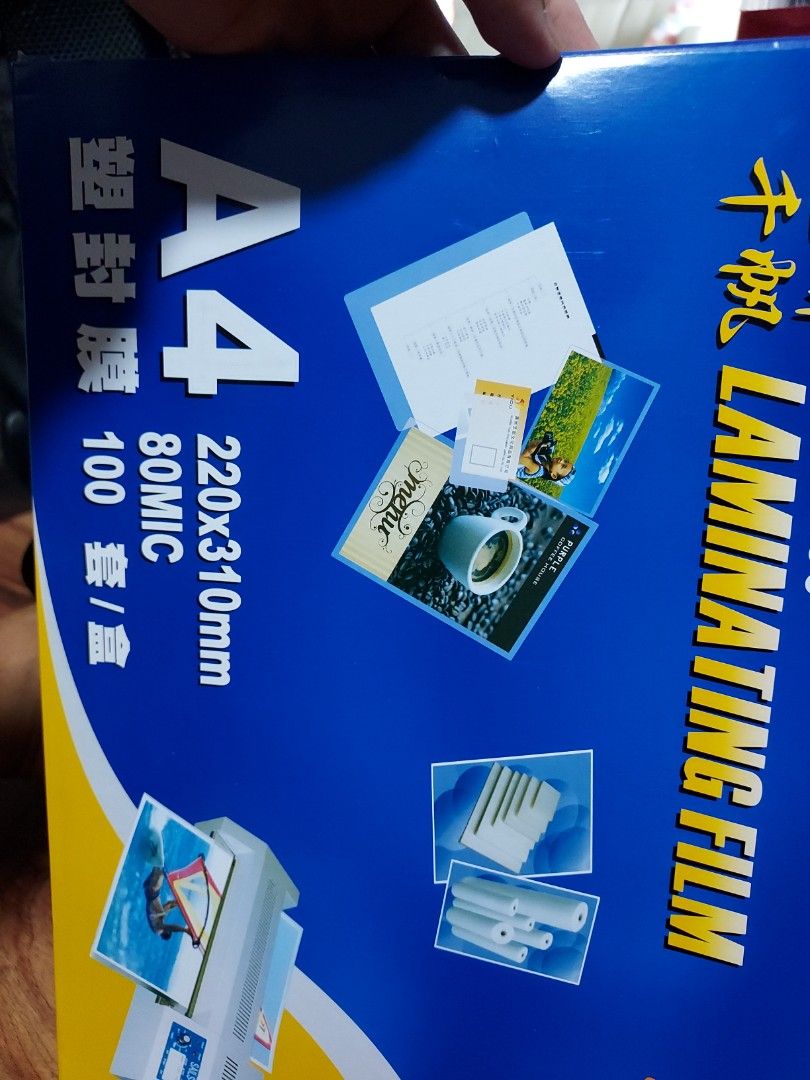 A4 Laminating sheets, Hobbies & Toys, Stationery & Craft, Other
