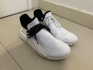 Adidas Hu NMD Core White Sneakers