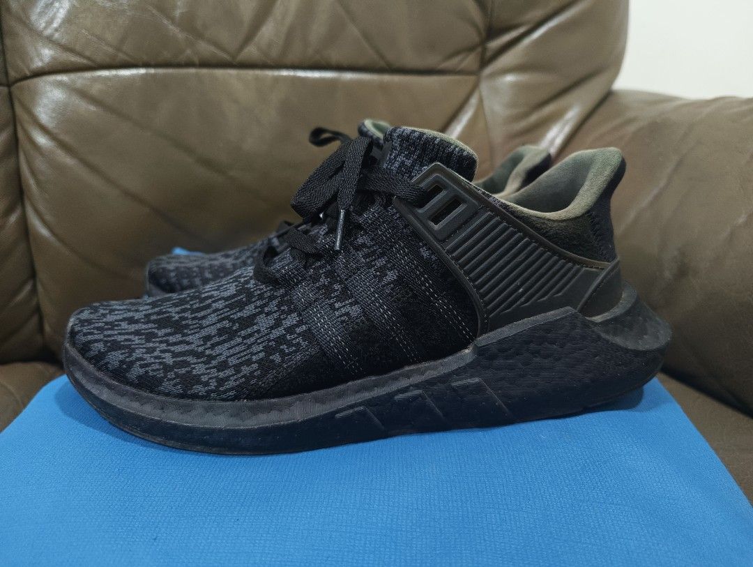 Adidas eqt support online 93/17 triple black