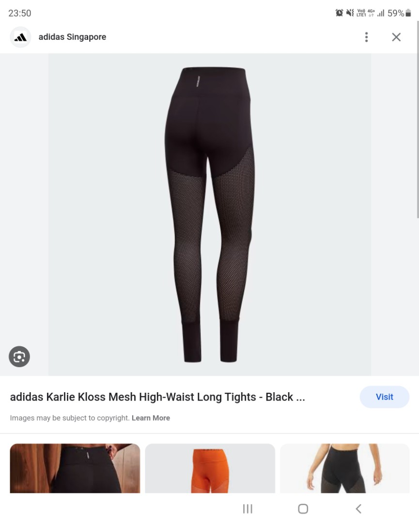 Adidas / x Karlie Kloss Women's High-Waist Long Tights