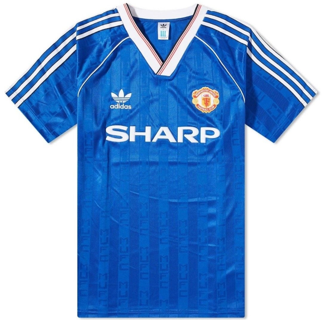 🔥Last piece🔥 Manchester United X Adidas Originals 88-90 away jersey