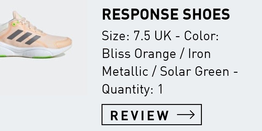 Adidas Women Response Shoes Brand New Never Worn septsale