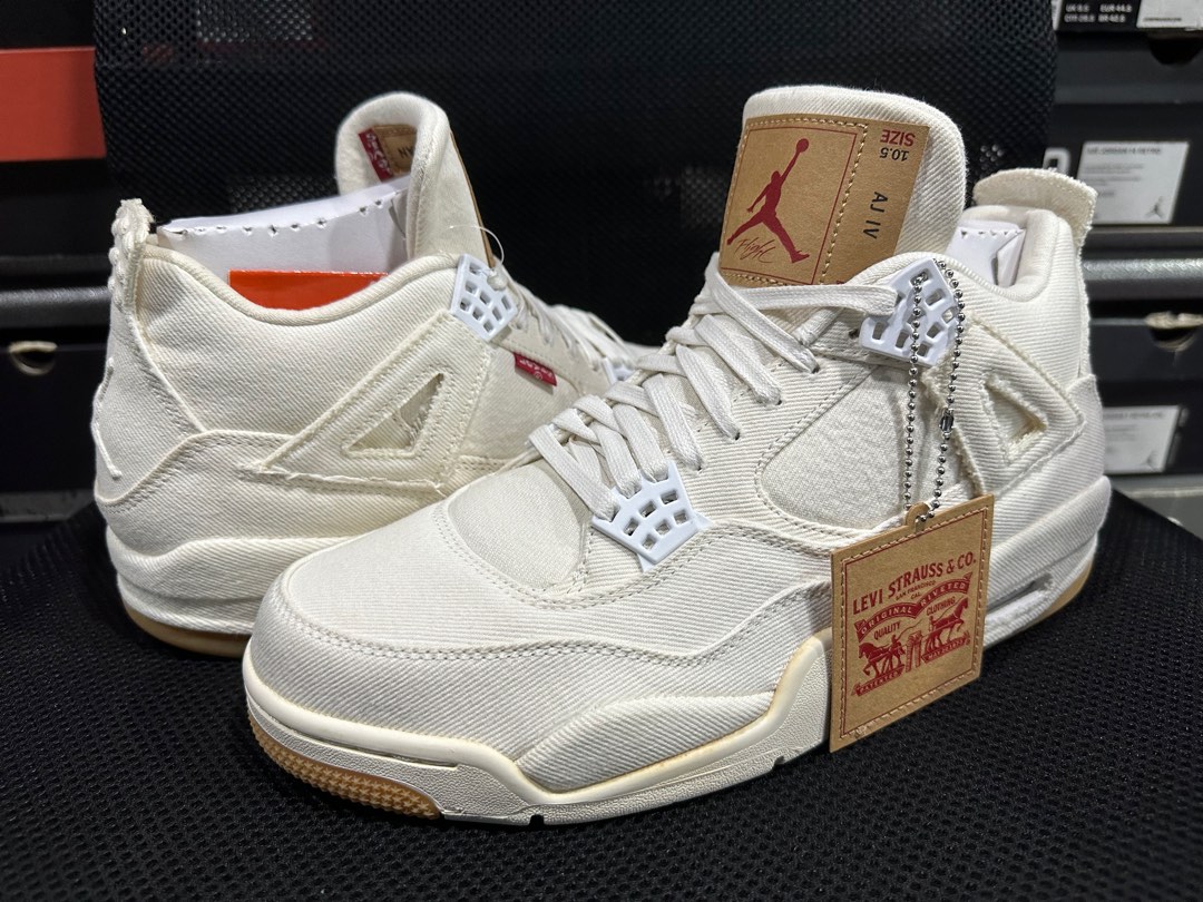 Jordan levis white hot sale