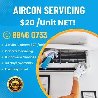 Aircon Servicing! - $20 per unit