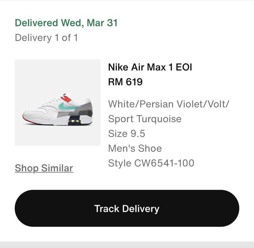 AIRMAX 1 to let go, Men's Fashion, Footwear, Sneakers on Carousell